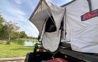 2018 Ram 2500 with 2024 Rough Country Roof Tent