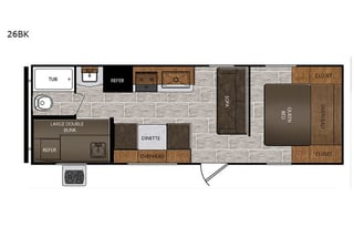 2019 Prime Time RV Avenger ATI 26BK
