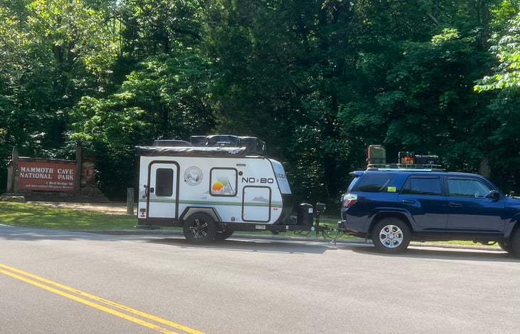 Tiny, almost any vehicle can tow this compact camper