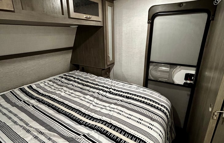 Master bedroom with private access