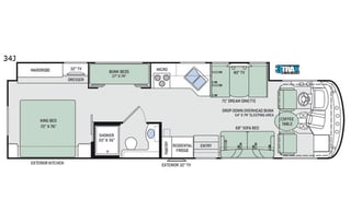 2019 Thor Motor Coach Hurricane 34J