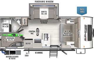 2023 Forest River RV Surveyor Legend 240BHLE