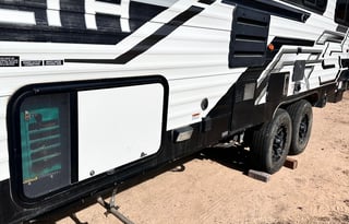 Friendly family toy hauler