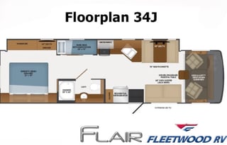 2022 Fleetwood RV Flair 34J