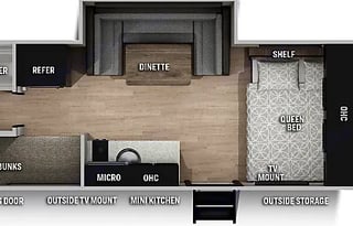 2020 Forest River RV Cherokee Wolf Pup 17JG