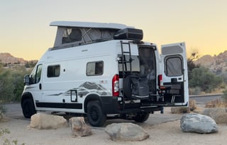 FREE Starlink • 2026 Solis • Sleeps 4 • Solar Van