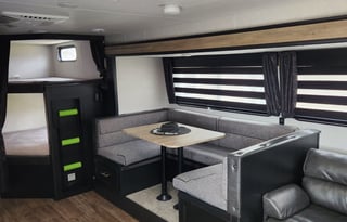 Brady's oasis on wheels!