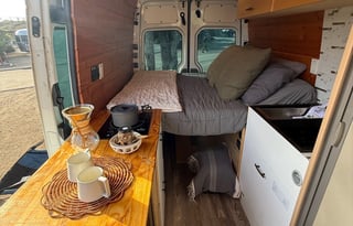 Luxury Mercedes Sprinter Van | Solar, Shower