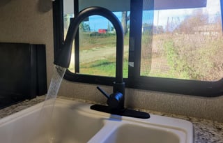 2018 Keystone Passport at neat Cozy Acres RV Park