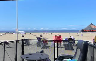 2020 Genesis 5th Wheel Toyhauler with deck patio