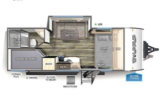 2023 Forest River RV Cherokee Wolf Pup 17lw