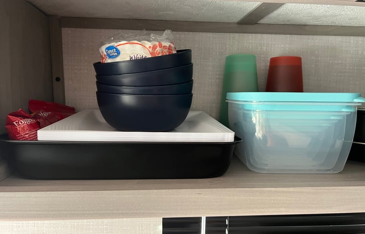 Kitchen essentials w/ complementary coffee