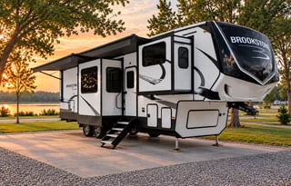 Luxury RV Retreat/Sleeps 6 & Spacious Front Living