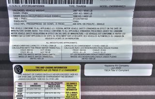 Spacious 2021 Coleman bunkhouse