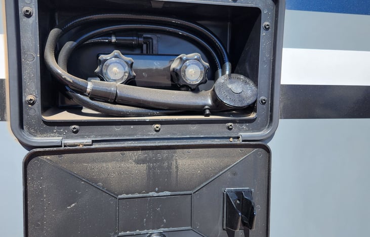 Outdoor Shower with Hot/Cold controls