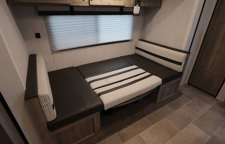 Dinette sleeping area