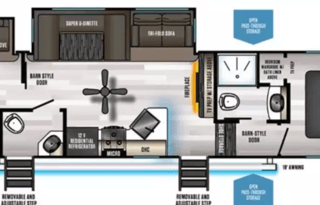 2021 Forest River RV Cherokee Arctic Wolf 321BH