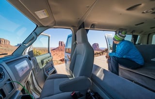 Experience Texas & Beyond in our CLASSY campervan!