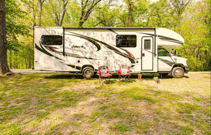 Enjoying the great outdoors in comfort!