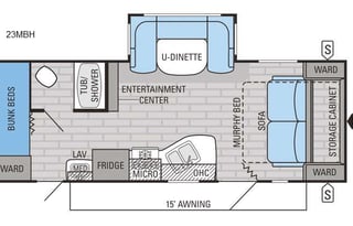 2016 Jayco Jay Flight 23MBH