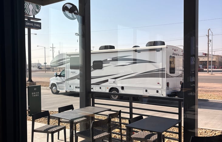 Easy to park for Starbucks stops
Anywhere