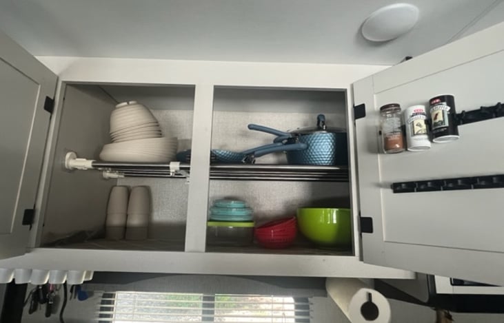 Pots, Pans, Tupperware, baskets