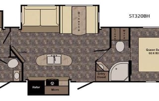 2016 CrossRoads RV Sunset Trail Super Lite ST320BH