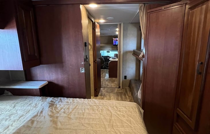 View from back to front