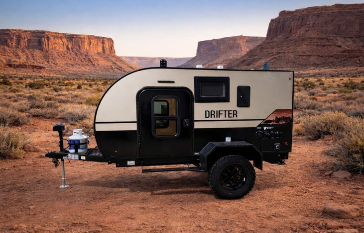 Southern Utah has beautiful terrain for primitive camping.
