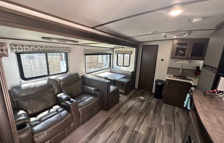 Recliners and dinette