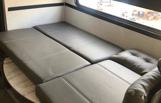 Family Glamper with bunkhouse and outdoor kitchen