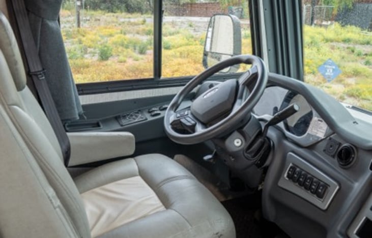 Ultra comfortable captain chairs make for a comfortable drive wherever you go.