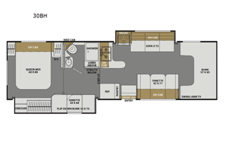 Freelander Luxury Bunk Class C