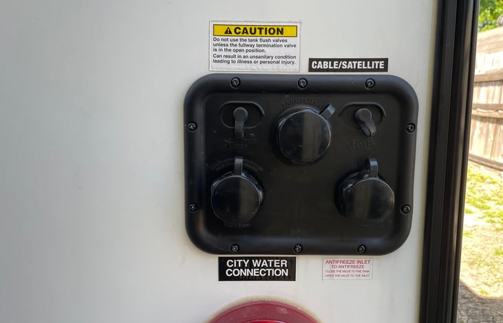 Water + satellite connections