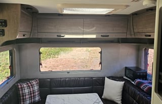 Sir Lancelot is a true 4 season cabin on wheels.