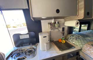 RAMBO Camper Van: Sleeps 5 (Seatbelts for 4)