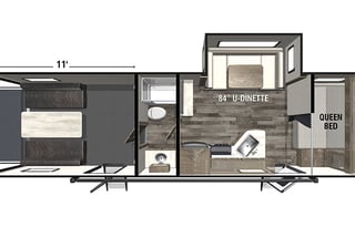 11 foot garage or porch