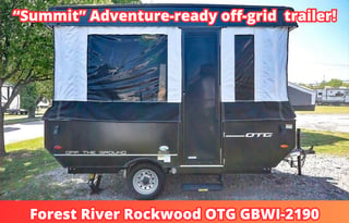 “Summit,” Adventure-ready off-grid travel trailer!