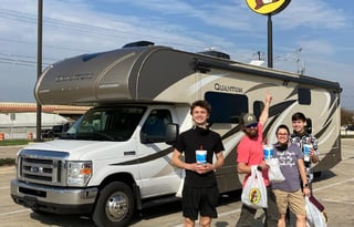 350 Miles Per Day in a 2017 Thor with Bunk Beds!!