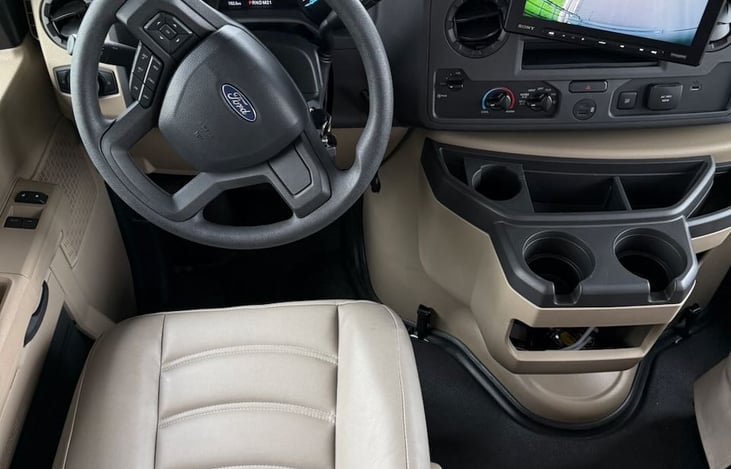 Upgraded and comfortable drivers seat