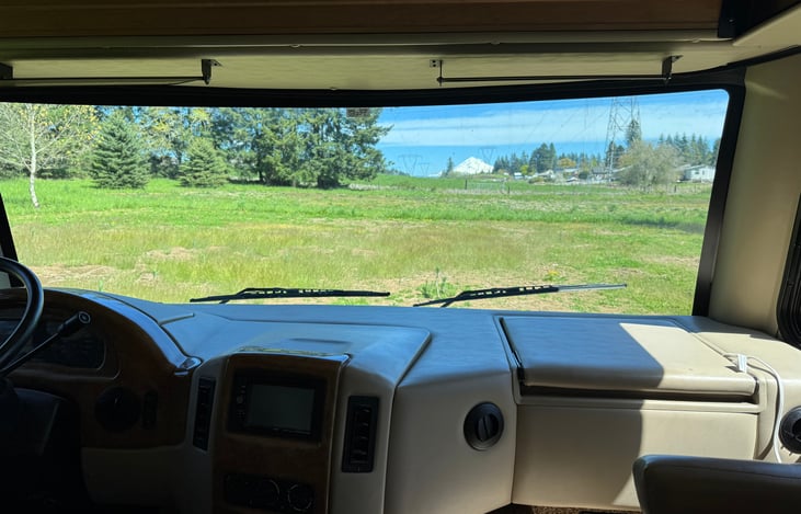 View of Mount Hood From Sandy