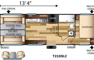2017 Forest River RV Sandstorm T210SLC