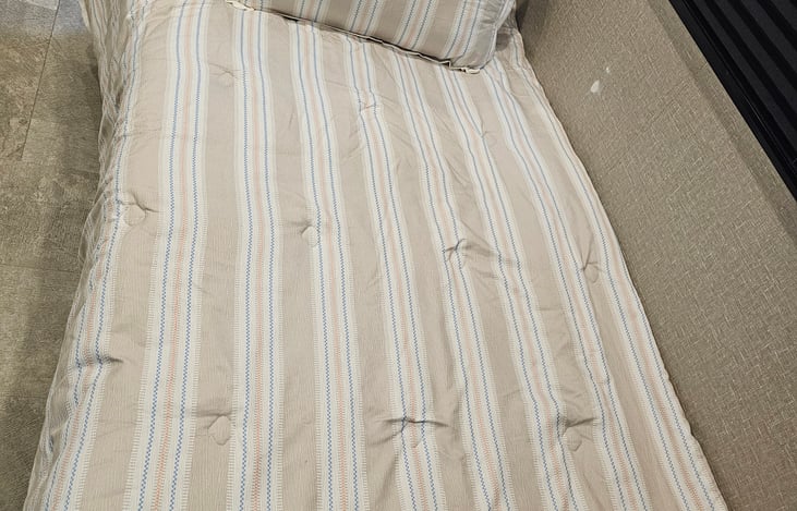 Twin Bed: Bring your favorite little person on your next big adventure.