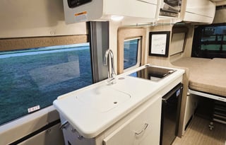 A Gas-saver RV, easy to drive & can park anywhere