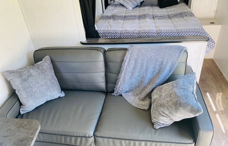 Couch that also converts into another bed