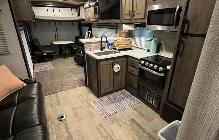 Looking from the door closest to the bathroom & master bedroom