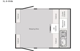 Luxury Teardrop with A/C, King Bed & Outdoor Kitchen!