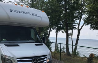 “Myles” is ready for Winter Camping-not many are..