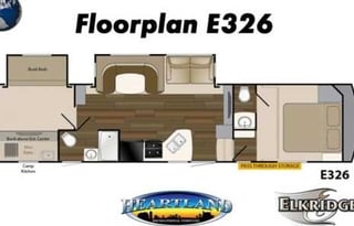 2016 Heartland ElkRidge E326