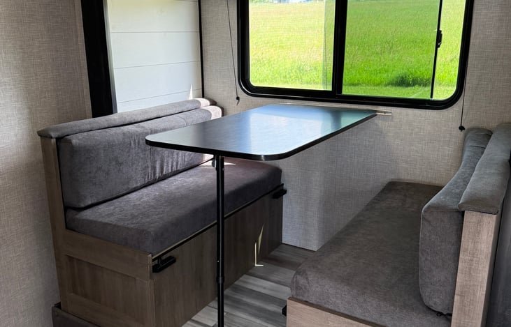 Slide out is dining room